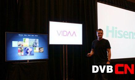 VIDAATV登陆美国海信抢滩互联网电视市场