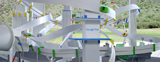 谷歌千兆光纤网络服务拟向美国34个新城市拓展