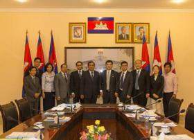 共同推进柬埔寨通信广播影视业务战略合作协议签约仪式