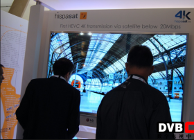 NAB 2014: Hispasat展示4K超高清卫星电视的实时传输与播放