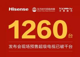 【全场实录】天威视讯、东方时代网络、海信签订战略合作，超级电视套餐最低1899