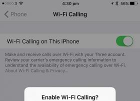 英国运营商 Three 开始支持原生 iPhone Wi-Fi 通话