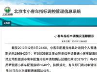 北京超12万人申请新能源汽车指标 两个月内猛增4万