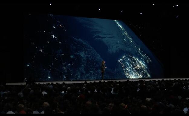 Apple TV加入了地球主题屏保图片