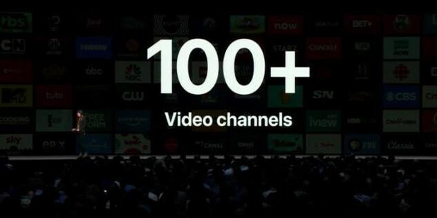 Apple TV 支持100+频道