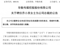 华数传媒聘任乔小燕女士为公司总裁