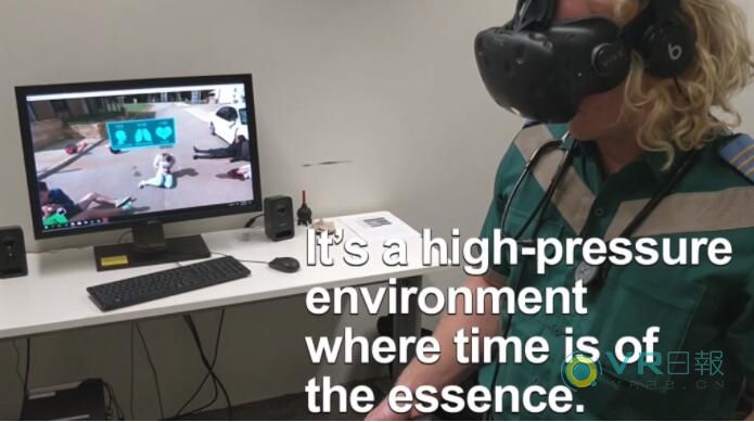 澳州公立大学构建VR模拟体验 以培训学生应对伤亡情况