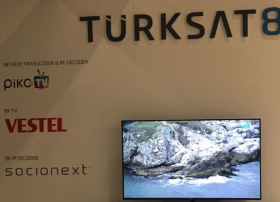 Türksat测试8K频道