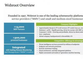 Carbonite 6.18 亿美元收购 Webroot：将云安全服务与备份、恢复技术结合