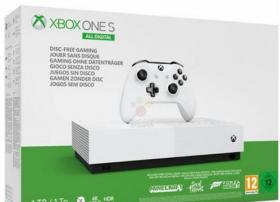 外媒爆无光驱版Xbox One S 售价约合1799元