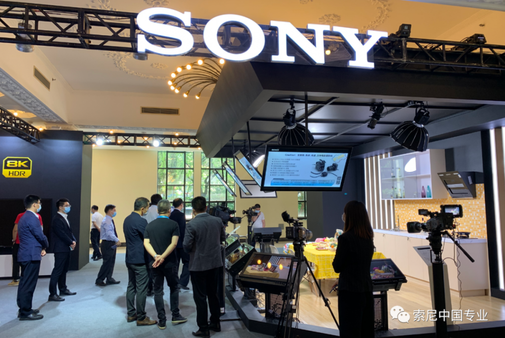 索尼新品首秀2021上海电视节电视市场设备展！