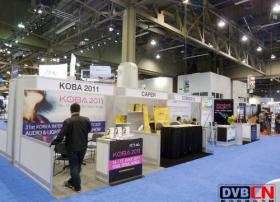 NABshow2011KOBA 2011展台在现场
