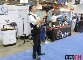 NABshow2011Fischer Connectors展台在现场