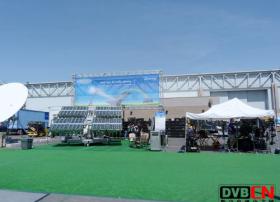 NABshow2011Screen Service室外展台在现场