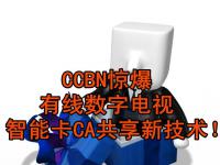 CCBN惊爆有线数字电视智能卡CA共享新技术！