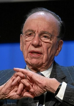 新闻集团CEO鲁伯特·默多克(Rupert Murdoch)
