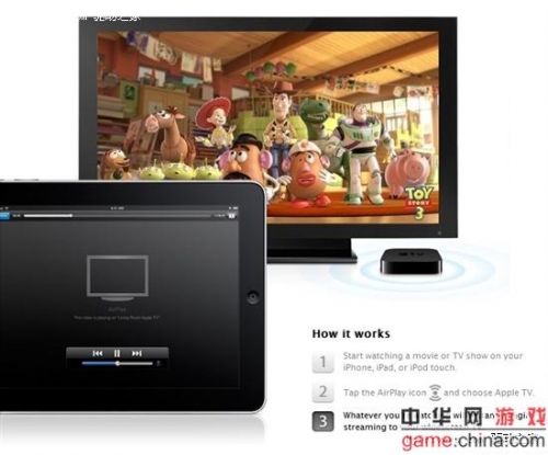 点击查看原图 传Apple TV将应用云技术变身游戏机