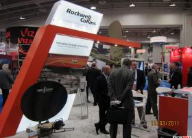 Satellite2011:rockwell collins 在现场
