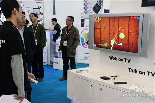 Android@TV!瑞芯智能电视香港电子展体验