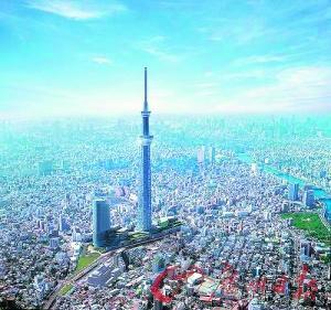 东京新电视塔刻意争当世界最高遭批评