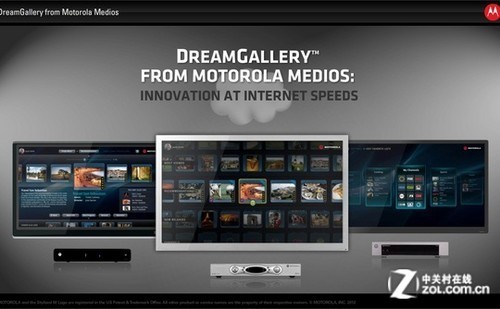 摩托罗拉推出电视操作界面DreamGallery 